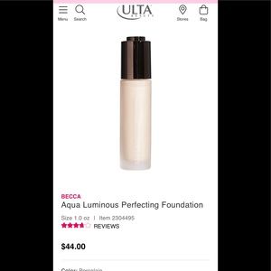 Becca Aqua Luminous Perfecting Foundation
